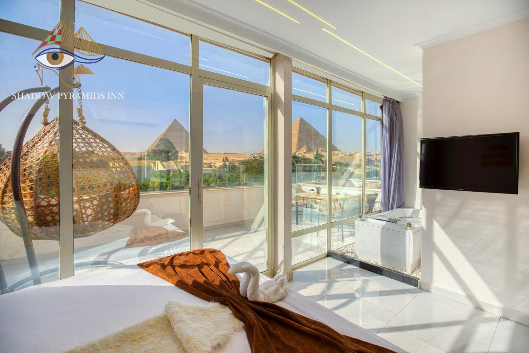 Shadow Pyramids Suites And Jacuzzi Kafrat al Jabal ภายนอก รูปภาพ
