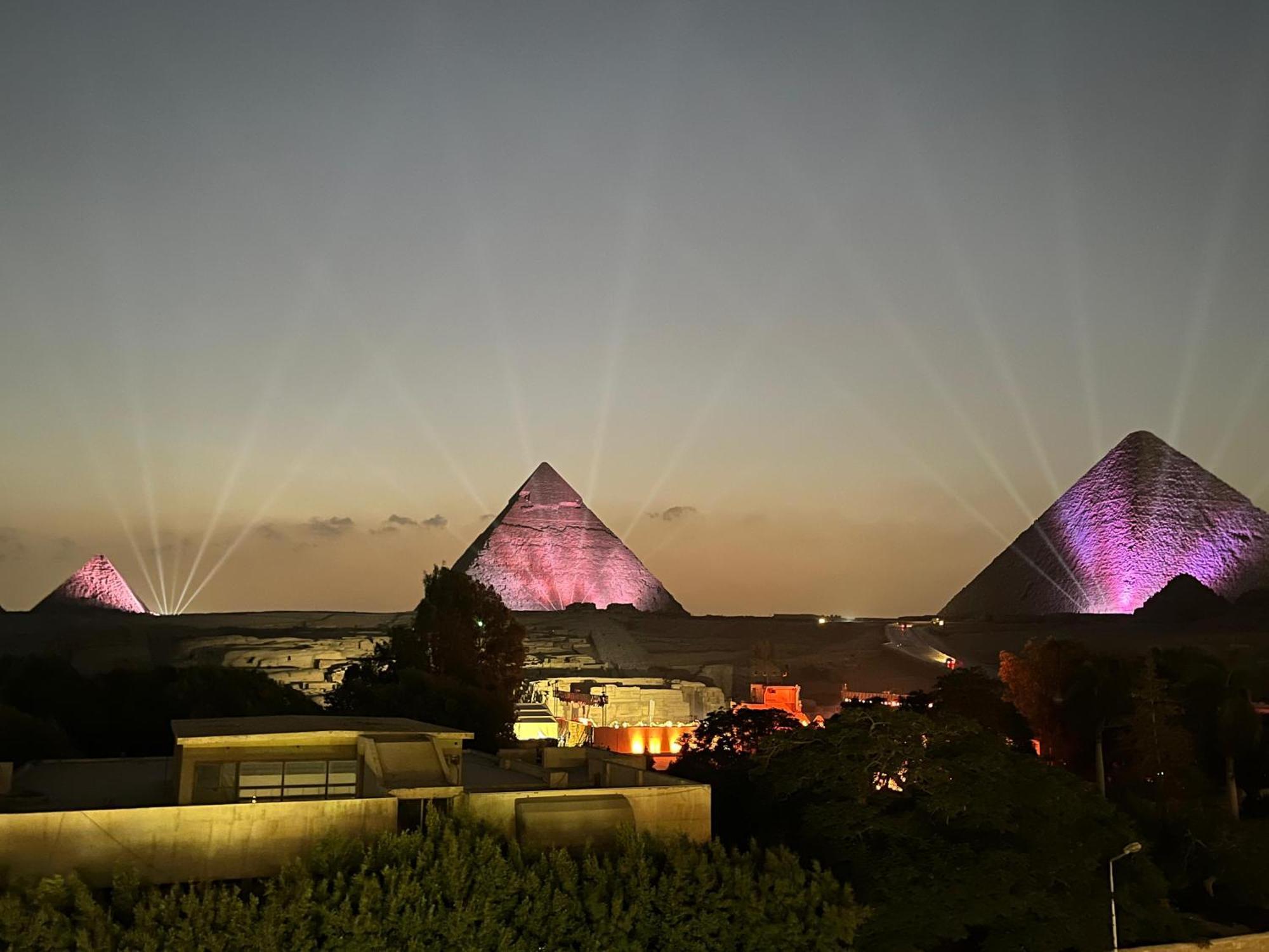 Shadow Pyramids Suites And Jacuzzi Kafrat al Jabal ภายนอก รูปภาพ